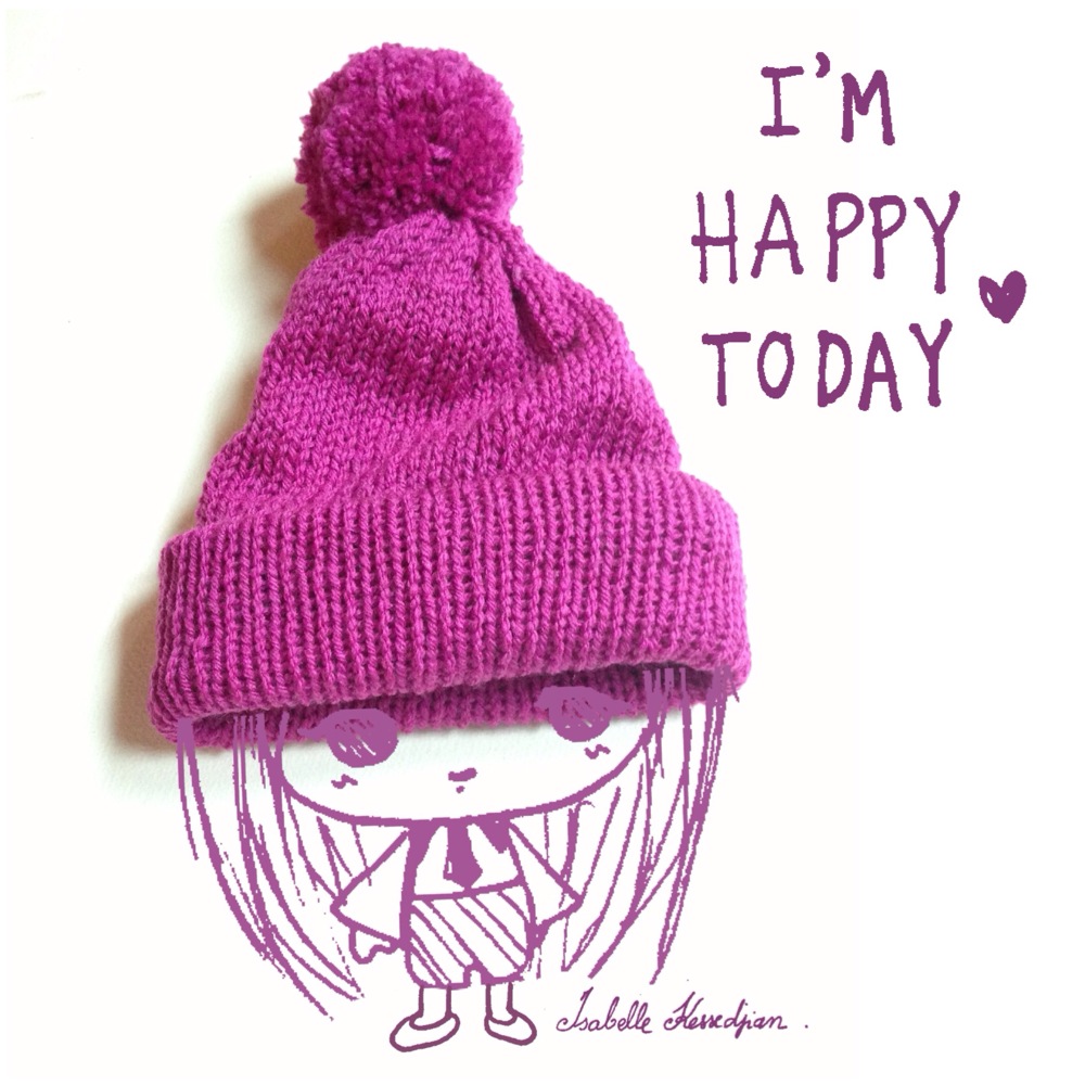 bonnet en tricotin geant